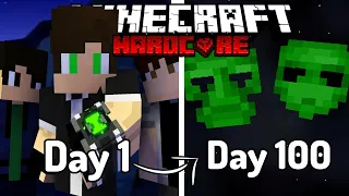 We Attempt to Survive 100 Days in Hardcore Minecraft as Ben 10... Here's What Happened