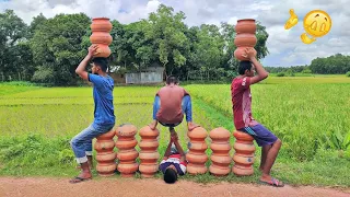 Try To Not Lough Challenge | Must Watch New Funny Video |  Fun 24H - Episode - 53