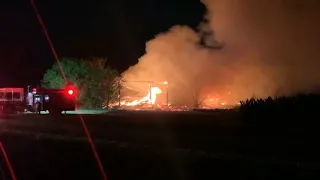 Barn Fire Earlville 7/4/20