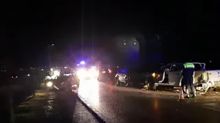 aksident ne Tirane, në aksin Kashar-Rinas, pranë Laknasit.