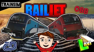 PARÁDNÍ JÍZDA S RAKOUSKÝM I ČESKÝM RAILJETEM! 😁🚆 | Train Sim | Roblox #11