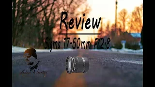Sigma 17-50mm F2.8 EX DC OS HSM lens for vlogging and photos.