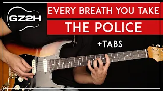 Every Breath You Take Guitar Tutorial The Police Guitar Lesson |Acoustic + Electric + TABs|