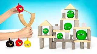 Le jeu des Angry Birds en versio réelle !