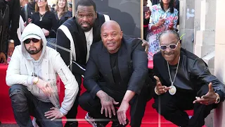 Dr. Dre Walk of Fame Ceremony featuring Snoop Dogg, Eminem, 50 Cent