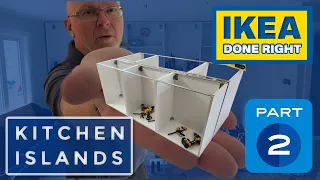 IKEA Kitchen Island DIY: How to Build an IKEA Kitchen Island from Cabinets