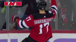 Yegor Sharangovich scores vs Oilers, Devils won 13th in a row (21 nov 2022)