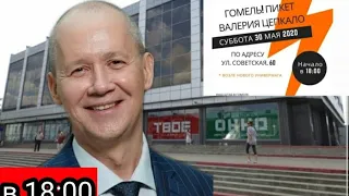 #RealBelarus #Гомель Пикет. Задаём вопросы Цепкало