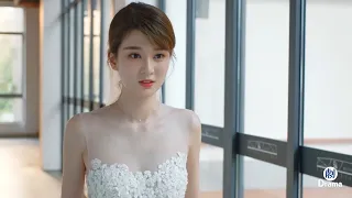 Cinderella looks stunning in wedding gown, CEO is captivated