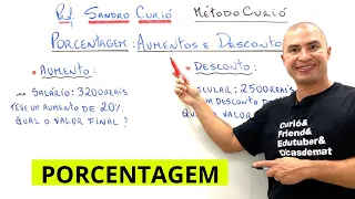 PORCENTAGEM | AUMENTO E DESCONTO