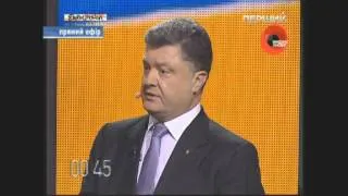 10.05.2014 - 09. Порошенко про кримських татар і переселенців з Криму