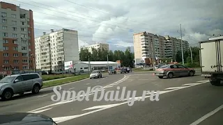 ДТП на Проспекте Строителей. Смоленск 11.07.18