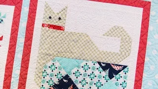 Snapshots Quilt Along Block Nine: Quilty Cat Pattern – Fat Quarter Shop