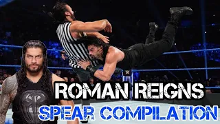 Roman Reigns spear compilation