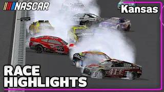 OVER HALF THE FIELD CRASHES! - NR2003 2022 Kansas Playoff Race Highlights