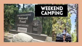 Camping Montage| Dogwood campground near Lake Arrowhead| Curry Living