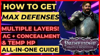 PATHFINDER: WOTR - The Best DEFENSIVE BUFFS Guide - AC to the MAX!