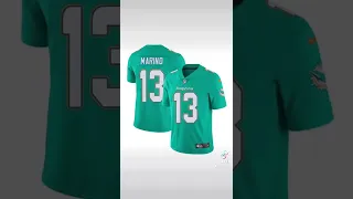 4XL Dolphins #13 Dan Marino Aqua Green Team Color Stitched NFL Vapor Untouchable Limited Jersey