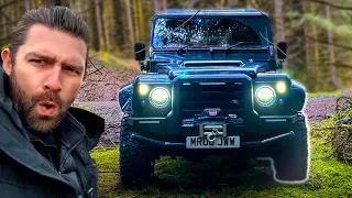 NEW CAR! First Drive in New Land Rover Defender 'THOR' V8 In The Wild!