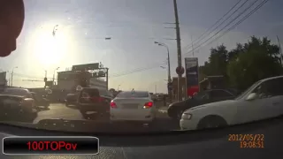 Приколы на дороге! ДТП! Авто приколы! ТП! Бабы за рулем! Accident! Auto fun! A PHOTO! 66