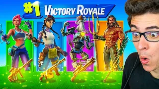 DESAFIO SÓ VALE ARMAS DOS NOVOS CHEFÕES DO FORTNITE!