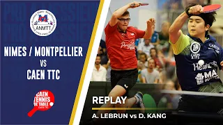 Alexis LEBRUN vs Doogsoo KANG | Nimes/Montpellier Alliance - Caen TTC | PRO A