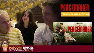 PEACEMAKER (HBO Max Official Teaser) The POPCORN Junkies REACTION