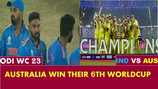 Where did India fall short? | ODI World Cup 2023 | Final | IND VS AUS | Match Review | Cricvik