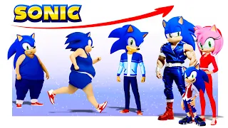 From Fat to Muscle: SONIC BOOM Growing Up COMPILATION| Fashion wow