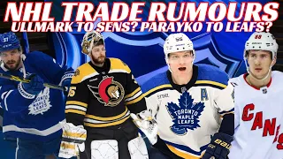 NHL Trade Rumours - Leafs, Sens, Bruins, Canes & VGK + Leafs Hire Berube & Devils Sign MacDermid