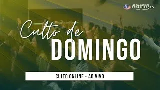 Culto de Domingo | 11/Julho/2021 - Tema: JUNTAR TESOUROS NO CÉU!