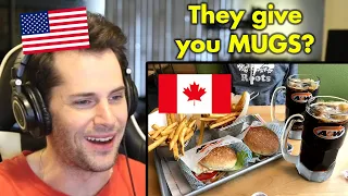 American Reacts to A&W | Canadian Fast Food