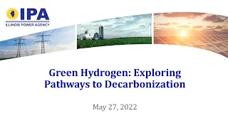 Green Hydrogen- Exploring Pathways to Decarbonization