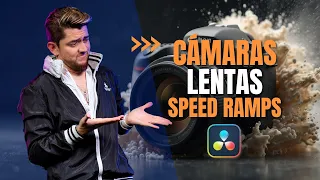 COMO HACER CAMARAS LENTAS en DAVINCI RESOLVE 18 SPEED RAMPS RAMPAS DE VELOCIDAD