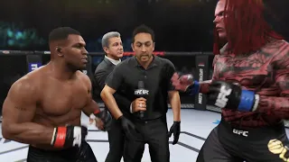 Mike Tyson vs. Hell Lucifer - EA Sports UFC 2 - Boxing Stars 🥊