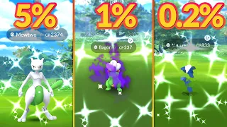 How RARE are SHINY Pokémon? Pokémon GO Shiny Rate Explained