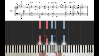 Amazing Grace - [Piano Tutorial] (Intermediate/Advanced)