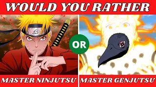 Would You Rather (NARUTO EDITION) -  Part 2