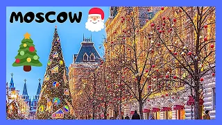 MOSCOW: RED SQUARE and Kremlin at Christmas (Russia) #travel #moscow