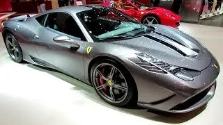 2014 Ferrari 458 Speciale - Exterior and Interior Walkaround - 2014 Geneva Motor Show