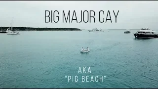 Big Major Pig Beach Party!! Bareboat Charter with Captain Jake Bahamas  Exumas