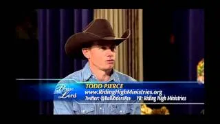 Todd Pierce on TBN's "Praise the Lord" show