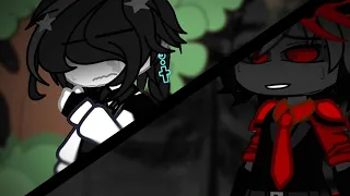 “I love you but. i cant ask you things.” || angst || slenderman and zalgo ||