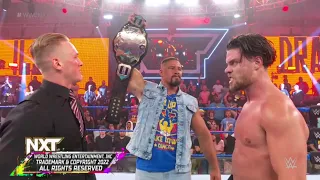 Confrontación entre Bron Breakker, JD McDonagh & Ilja Dragunov - WWE NXT 20/09/2022 (En Español)