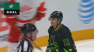 Andrew Cogliano cleans up in front! - Dallas Stars Vs Detroit Red Wings - January 28th 2021