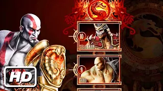 Mortal Kombat 9 Full KRATOS Ladder Playthrough! | PS5 Gameplay HD 60fps