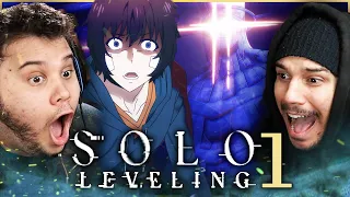 Solo Leveling Episode 1 REACTION |  The NEXT BIG ANIME !