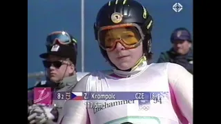 LILLEHAMMER 1994 Ski Jumping TEAM 2st Jump - Men's K120 Team  Lillehammer 94 Winter Olympic Games