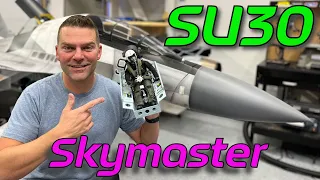 Epic Detail Work On A Russian Su30 Rc Jet from SKYMASTER