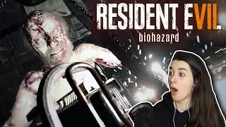 EPIC CHAINSAW BATTLE! | Resident Evil 7 Playthrough | Part 4